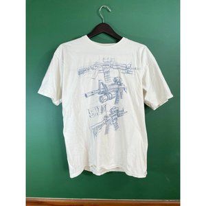 05.11+Tactical - Men's White Graphic T-Shirt - Size L